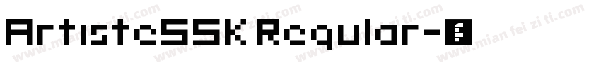 ArtisteSSK Regular字体转换